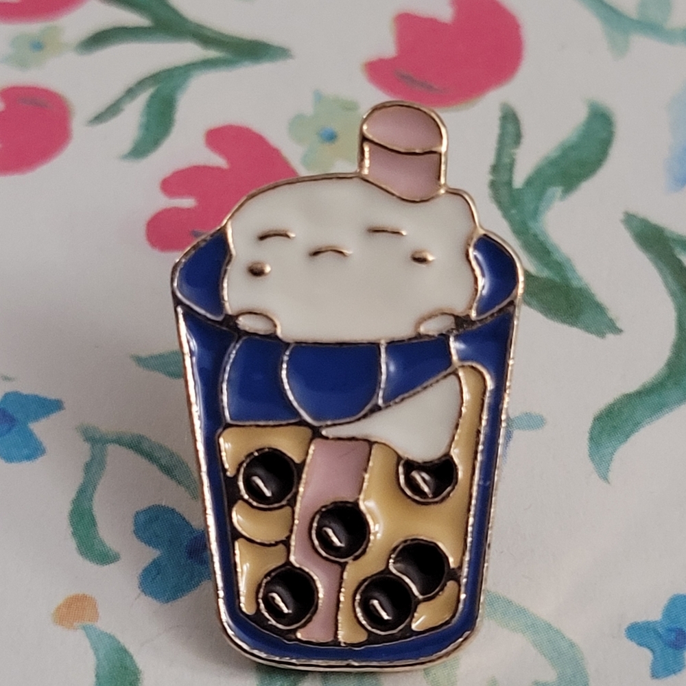 Adora-boba Tea Enamel Pin - Picture 8 of 9